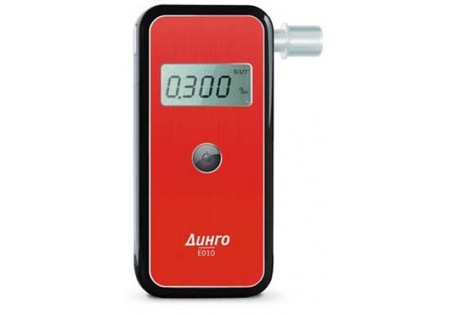 Алкометр (алкотестер) Динго Е 010