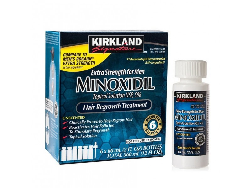 Kirkland Лосьон для роста волос Minoxidil 5 купить по цене 3740 руб в интернет магазине X 3400