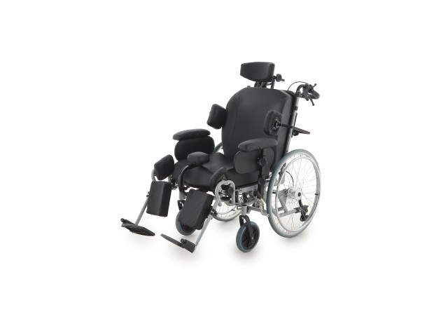 Кресло-коляска механическая Med-Mos FS975-51 (MK001/46) СТАЛЬ