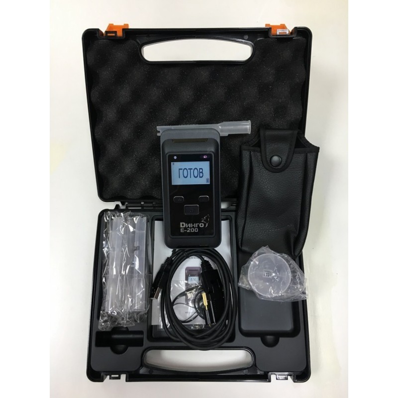 Профессиональный алкотестер Динго Е-200 без принтера без SD слота
