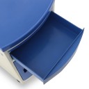 Тумбочка прикроватная Med-Mos BLZ-016 (ПТ-003Д) синий Тумбочка прикроватная Med-Mos BLZ-016 (ПТ-003Д) синий