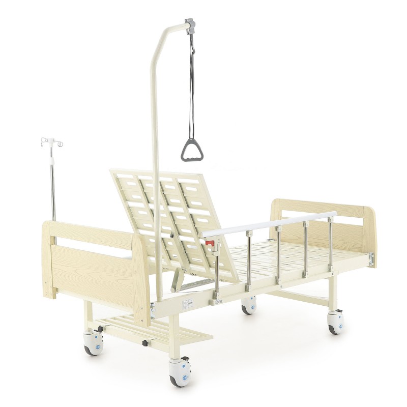 Кровать механическая Med-Mos E-17B (1 функц)  (ММ-1024Д-00) ЛДСП