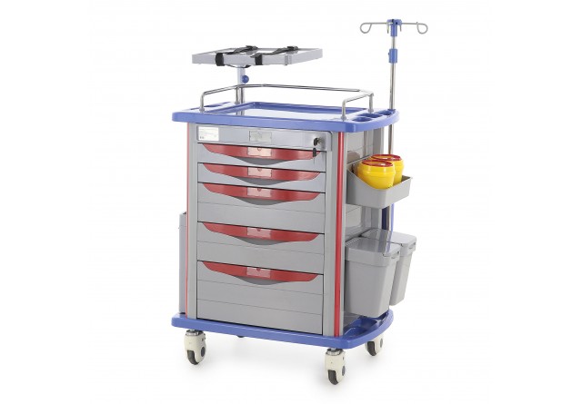 Тележка медицинская Med-Mos ЕТ850-01 ТМ-020АН-00