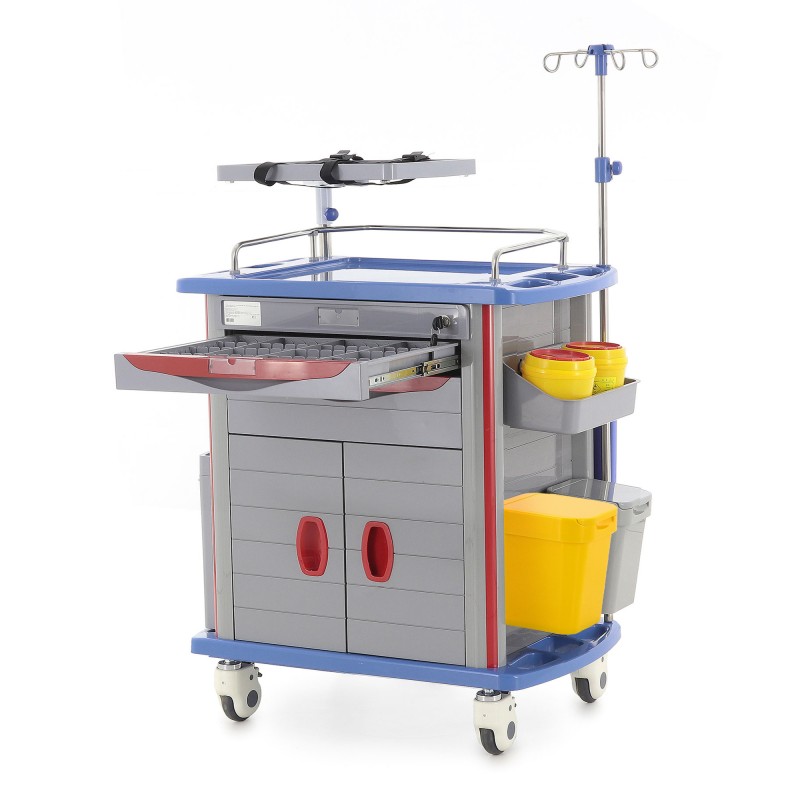 Тележка медицинская Med-Mos ЕТ850-02 ТМ-021АН-00