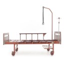 Кровать механическая Med-Mos E-8 (MM-2024Д-00) (2 функц) ЛДСП с полкой