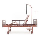 Кровать механическая Med-Mos E-8 (MM-2024Д-00) (2 функц) ЛДСП с полкой