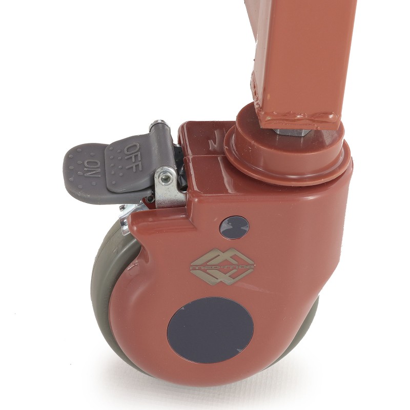 Кровать механическая Med-Mos E-8 (MM-2024Д-00) (2 функц) ЛДСП с полкой