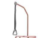 Кровать механическая Med-Mos E-8 (MM-2024Д-00) (2 функц) ЛДСП с полкой