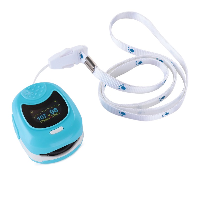 Пульсоксиметр Med-Mos CMS 50QB (Голубой)