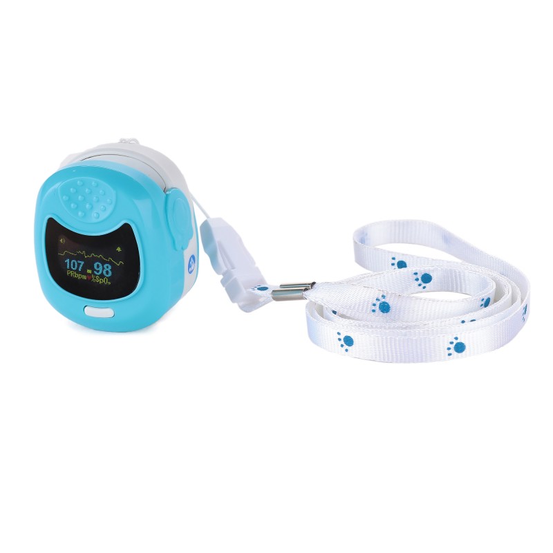 Пульсоксиметр Med-Mos CMS 50QB (Голубой)