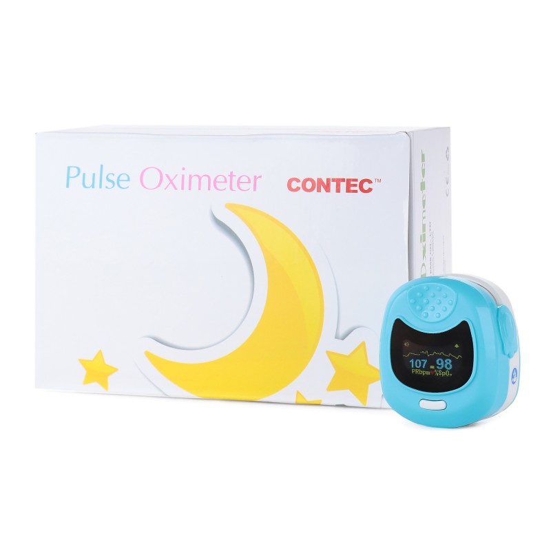 Пульсоксиметр Med-Mos CMS 50QB (Голубой)