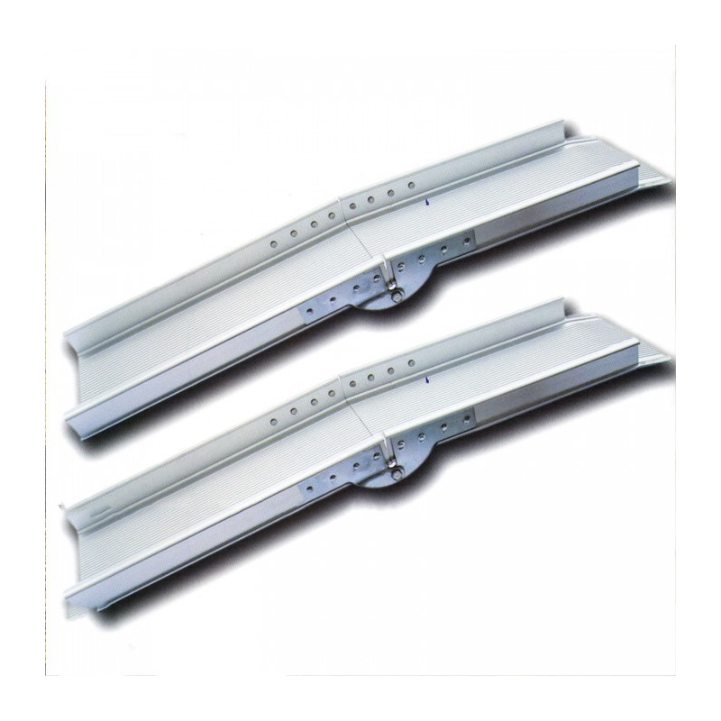 Пандус складной 2-х секционный Мега-Оптим MR307-122(см)