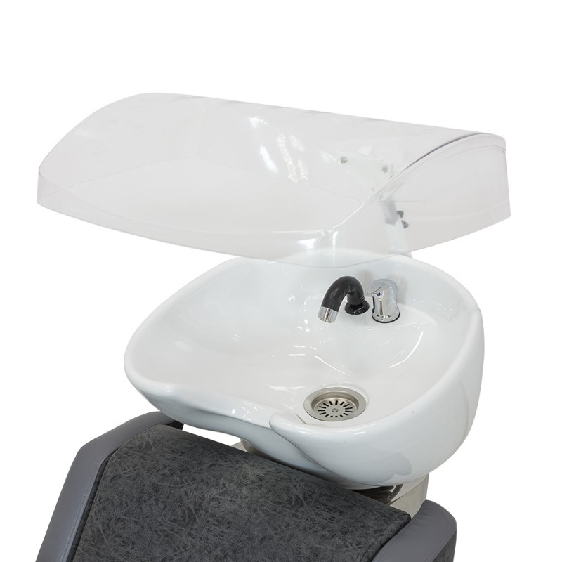 Защитный экран для парикмахерской мойки стационарный