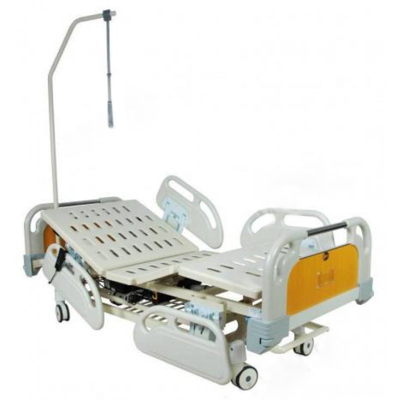 Кровать медицинская функциональная МЕТ - 3 пятифункциональная  реанимационного класса с увеличением ложа Кровать медицинская функциональная МЕТ - 3 пятифункциональная  реанимационного класса с увеличением ложа