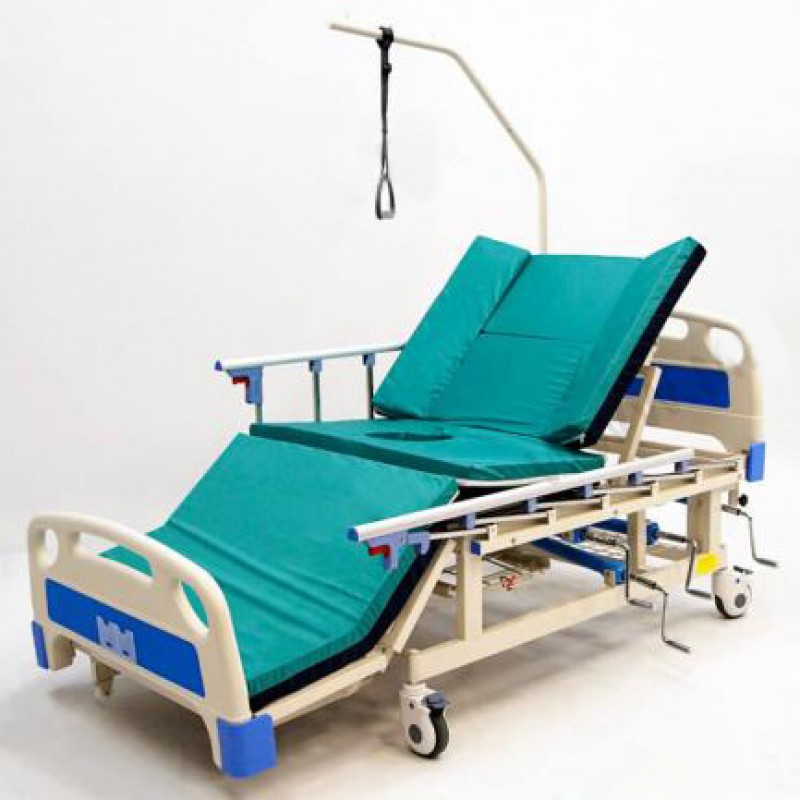 Кровать медицинская функциональная  REMEKS с переворотом, с туалетным устройством