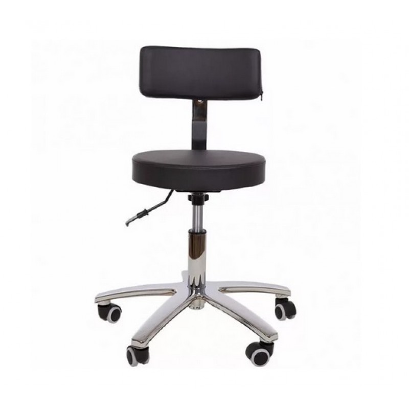 Стул на колесах со спинкой ОЗЕ