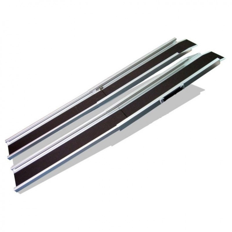 Пандусы алюминиевые двухсекционные Мега-Оптим CF01-7120 А (75 см)
