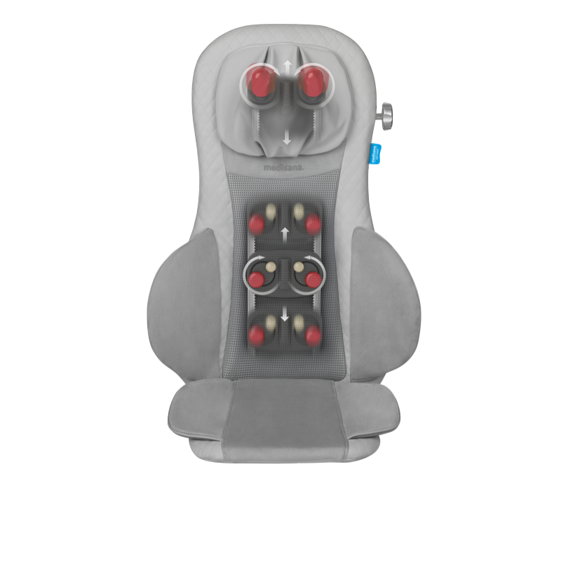 Массажная накидка MCG 820 silver