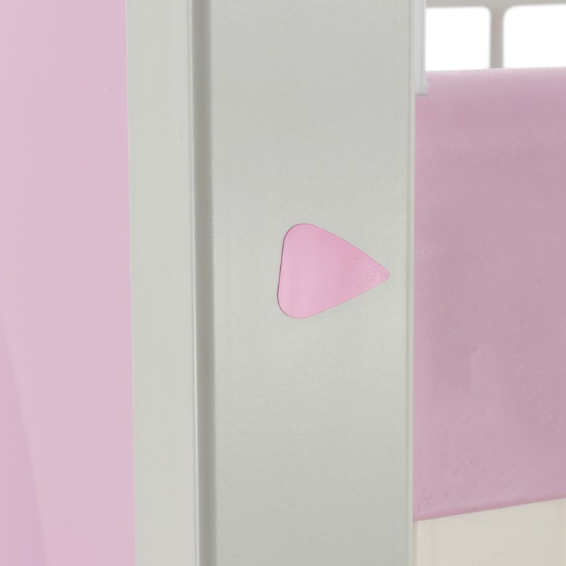 Кровать механическая подростковая Med-Mos DM-2218 (ABS) розовый