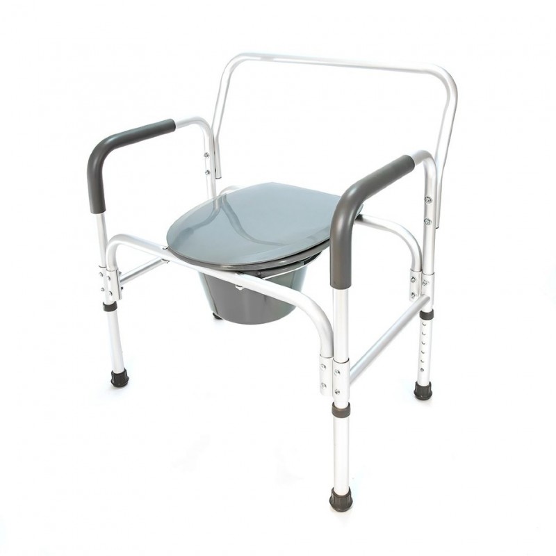 Кресло-туалет Titan LY-2007XXL для инвалидов со съемным санитарным устройством, с повышенной грузоподъемностью серии 