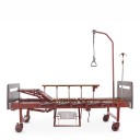 Кровать механическая Med-Mos YG-5 (ММ-5124Д-01) с боковым переворачиванием, туалетным устройством и функцией «кардиокресло»