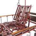 Кровать механическая Med-Mos YG-5 (ММ-5124Д-01) с боковым переворачиванием, туалетным устройством и функцией «кардиокресло»