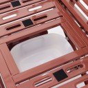 Кровать механическая Med-Mos YG-5 (ММ-5124Д-01) с боковым переворачиванием, туалетным устройством и функцией «кардиокресло»