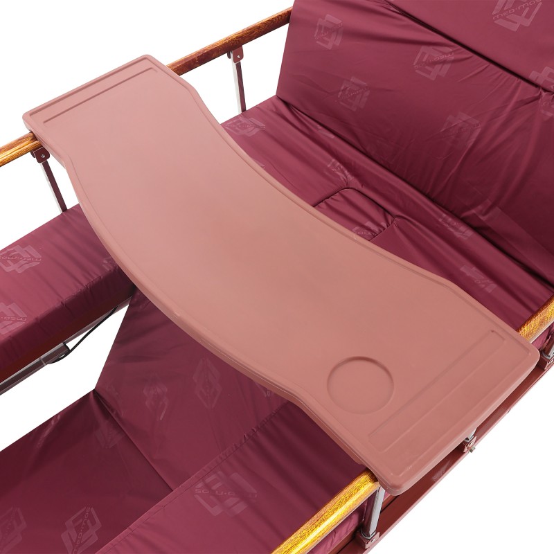 Кровать механическая Med-Mos YG-5 (ММ-5124Д-01) с боковым переворачиванием, туалетным устройством и функцией «кардиокресло»