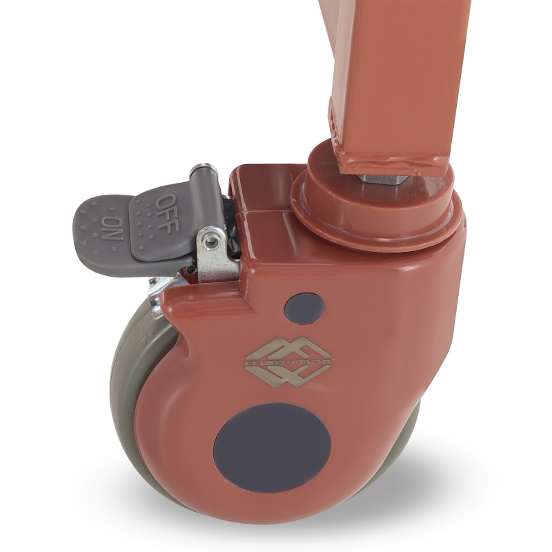 Кровать механическая Med-Mos YG-5 (ММ-5124Д-01) с боковым переворачиванием, туалетным устройством и функцией «кардиокресло»