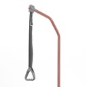 Кровать механическая Med-Mos YG-5 (ММ-5124Д-01) с боковым переворачиванием, туалетным устройством и функцией «кардиокресло»