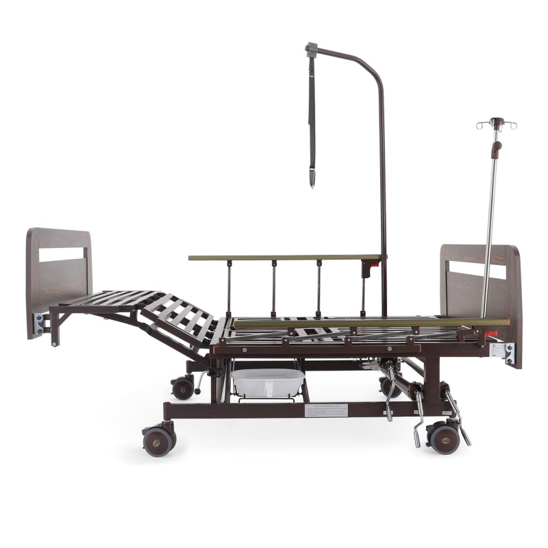 Кровать механическая Med-Mos E-45А (ЛДСП венге) ширина ложемента 120 см