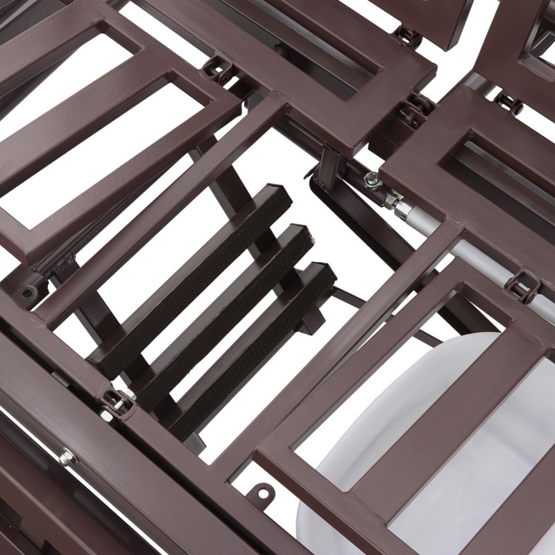 Кровать механическая Med-Mos E-45А (ЛДСП венге) ширина ложемента 120 см