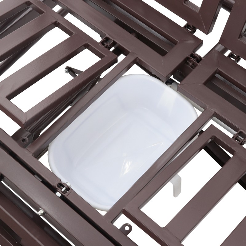 Кровать механическая Med-Mos E-45А (ЛДСП венге) ширина ложемента 120 см