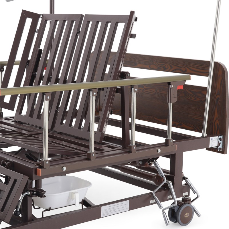 Кровать механическая Med-Mos E-45А (ЛДСП венге) ширина ложемента 120 см