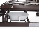 Кровать механическая Med-Mos E-45А (ЛДСП венге) ширина ложемента 120 см