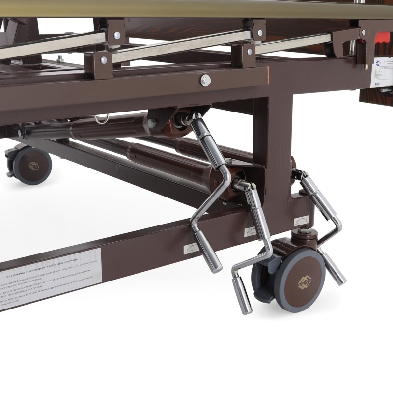 Кровать механическая Med-Mos E-45А (ЛДСП венге) ширина ложемента 120 см