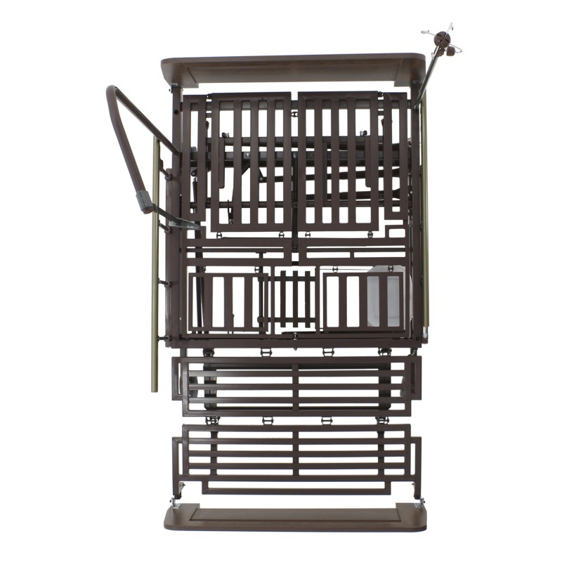 Кровать механическая Med-Mos E-45А (ЛДСП венге) ширина ложемента 120 см