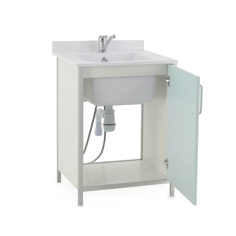 Стол-тумба с мойкой СТМ-1-ПР