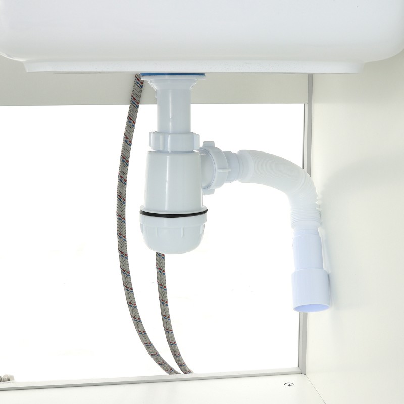 Стол-тумба с двойной мойкой 12-СТМ-2