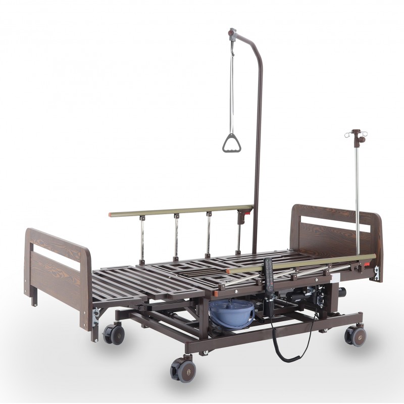 Кровать электрическая Med-Mos DB-11А (ЛДСП венге) с регулировкой высоты ложемента Кровать электрическая Med-Mos DB-11А (ЛДСП венге) с регулировкой высоты ложемента