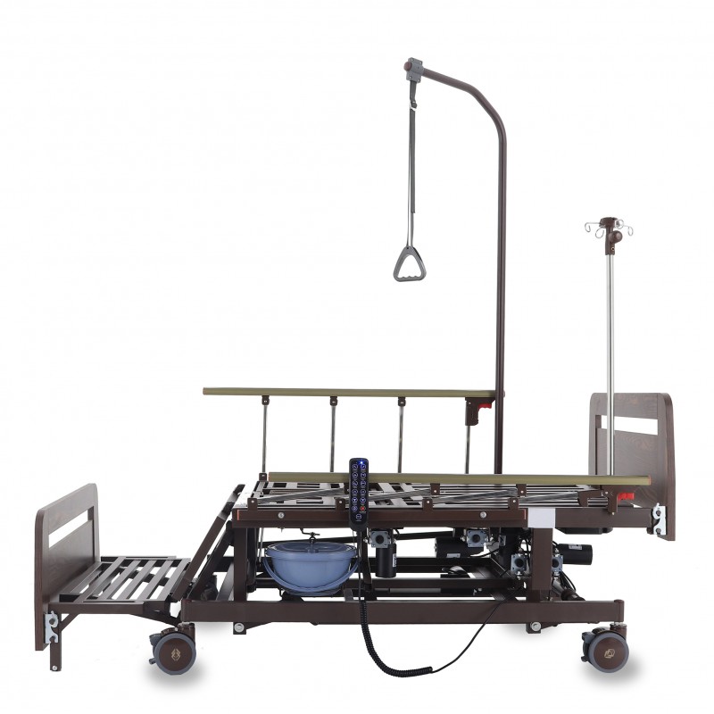 Кровать электрическая Med-Mos DB-11А (ЛДСП венге) с регулировкой высоты ложемента Кровать электрическая Med-Mos DB-11А (ЛДСП венге) с регулировкой высоты ложемента