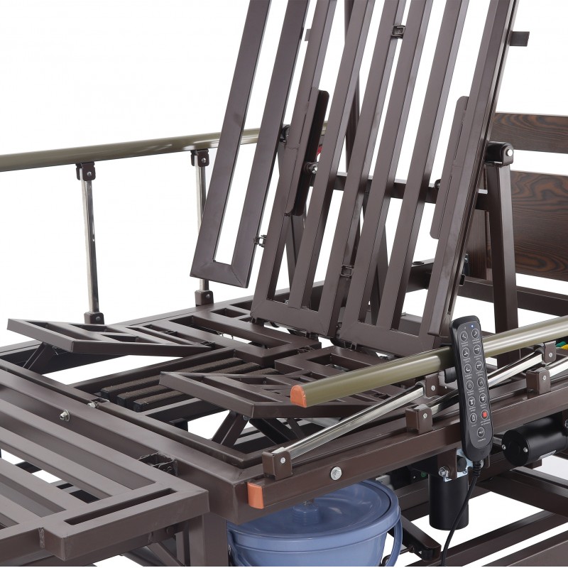 Кровать электрическая Med-Mos DB-11А (ЛДСП венге) с регулировкой высоты ложемента Кровать электрическая Med-Mos DB-11А (ЛДСП венге) с регулировкой высоты ложемента