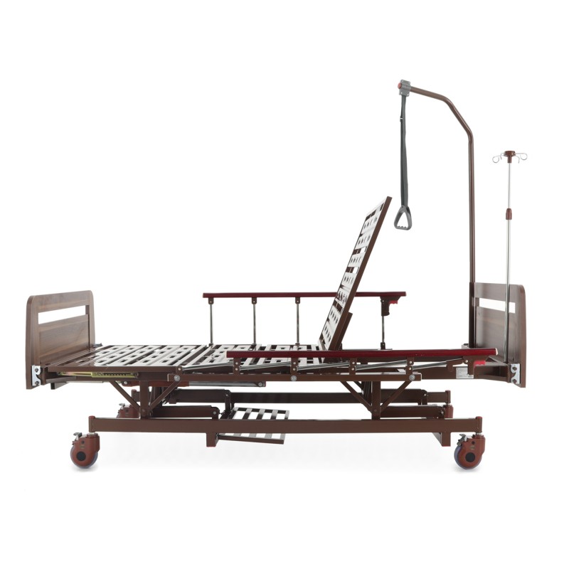 Кровать механическая Med-Mos Е-31 (ЛДСП коричневый) Кровать механическая Med-Mos Е-31 (ЛДСП коричневый)
