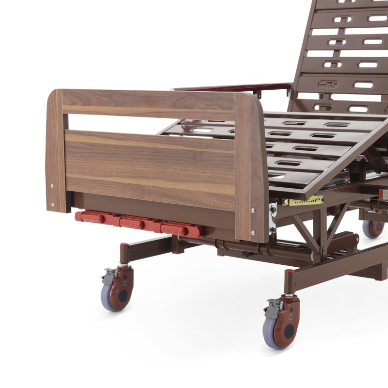 Кровать механическая Med-Mos Е-31 (ЛДСП коричневый) Кровать механическая Med-Mos Е-31 (ЛДСП коричневый)