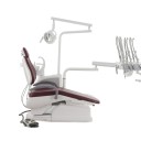 Стоматологическая установка CQ-217 (СО-005М-00) Верхняя подача бордо