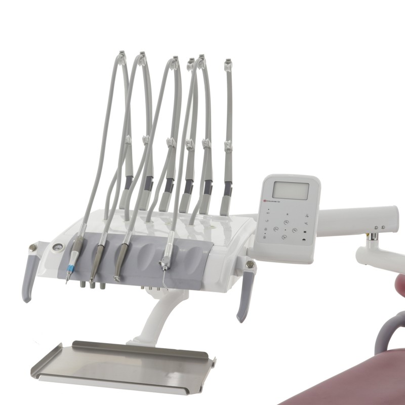 Стоматологическая установка CQ-217 (СО-005М-00) Верхняя подача бордо