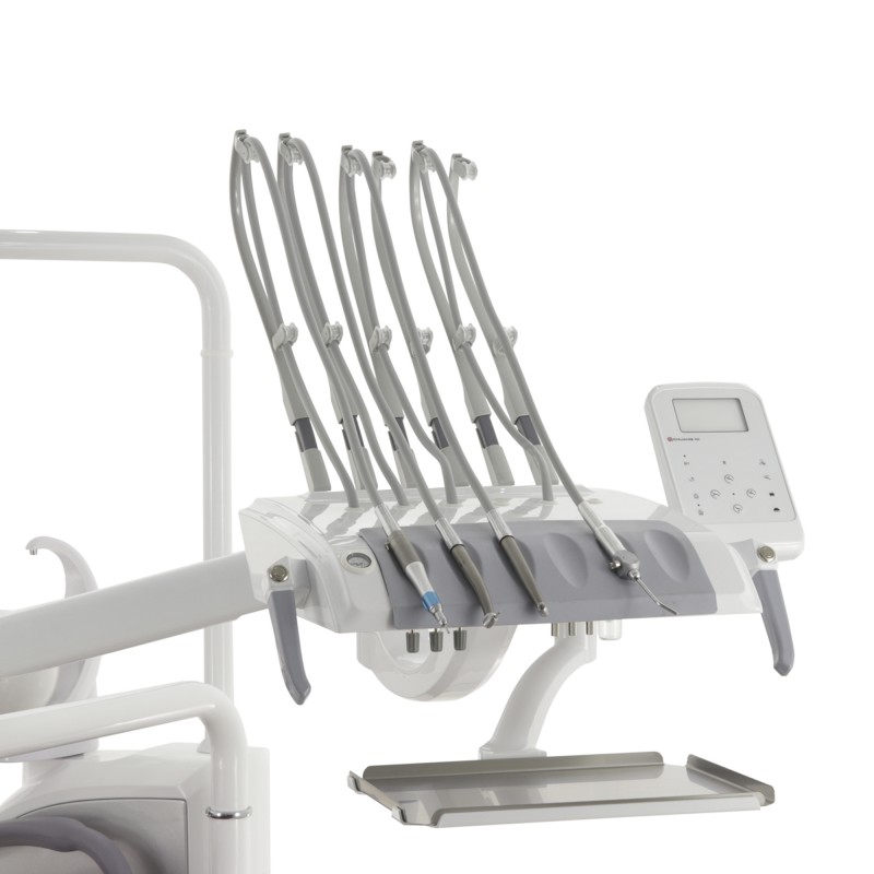 Стоматологическая установка CQ-217 (СО-005М-00) Верхняя подача бордо