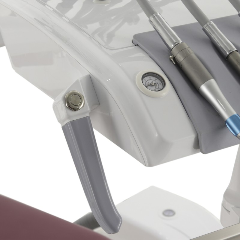 Стоматологическая установка CQ-217 (СО-005М-00) Верхняя подача бордо