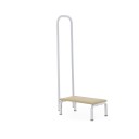 Ступень СТ-2 Belberg с поручнем  для ванной комнаты (цвет бежевый)