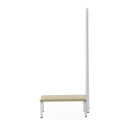 Ступень СТ-2 Belberg с поручнем  для ванной комнаты (цвет бежевый)